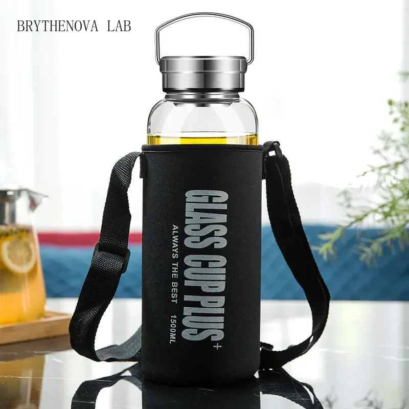 Bottiglia d'acqua in vetro da  - Outdoor Sport Glass Water Bottle recensione e prezzo