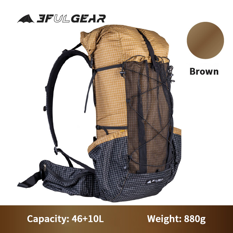 3F UL GEAR QIDIAN Pro 46 + 10L - Outdoor Sport Climbing Gear recensione e prezzo